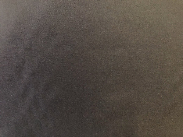 Silk Wool Dark Brown Gaberdine Suiting