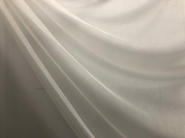 Bridal Super Fine Ivory Silk Tulle