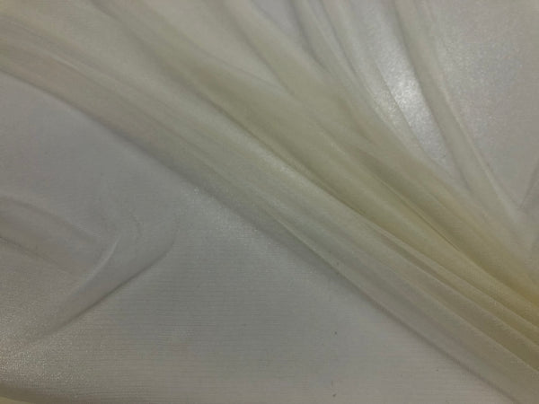 Bridal Super Fine Ivory Silk Tulle