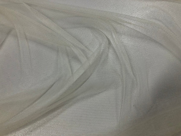 Bridal Super Fine Ivory Silk Tulle