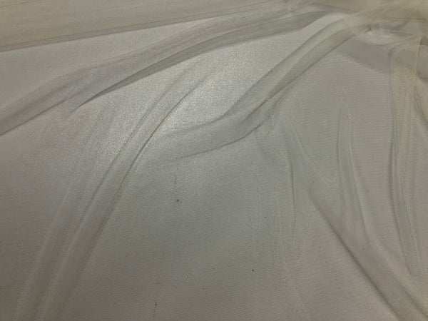 Bridal Super Fine Ivory Silk Tulle