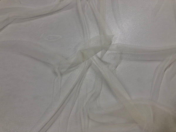Bridal Super Fine Ivory Silk Tulle