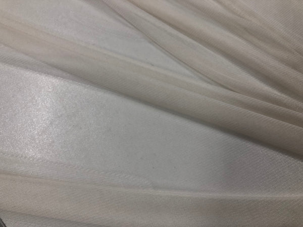 Ivory Silk Tulle