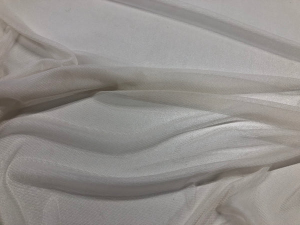 Ivory Silk Tulle