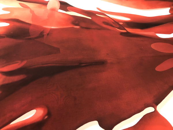 Printed Crepe de Chine Silk