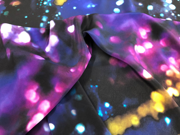 Printed  Silk  Crepe de Chine