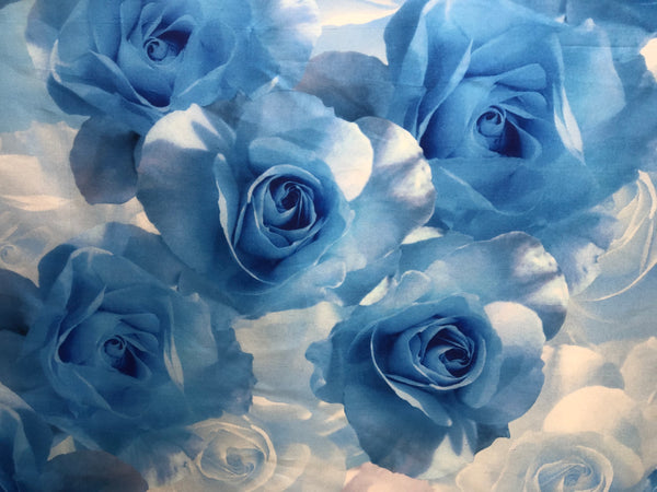 Slubbed  Printed  Silk  Charmeuse