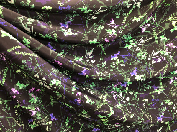 Print on Silk Crepe de Chine