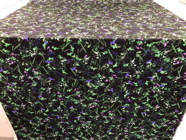 Print on Silk Crepe de Chine