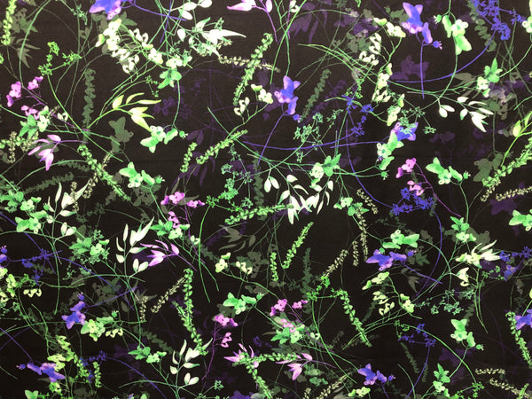 Print on Silk Crepe de Chine