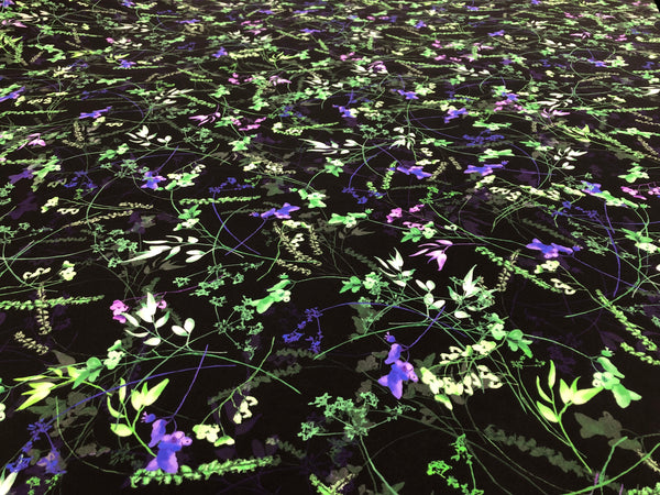 Print on Silk Crepe de Chine