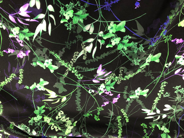 Print on Silk Crepe de Chine