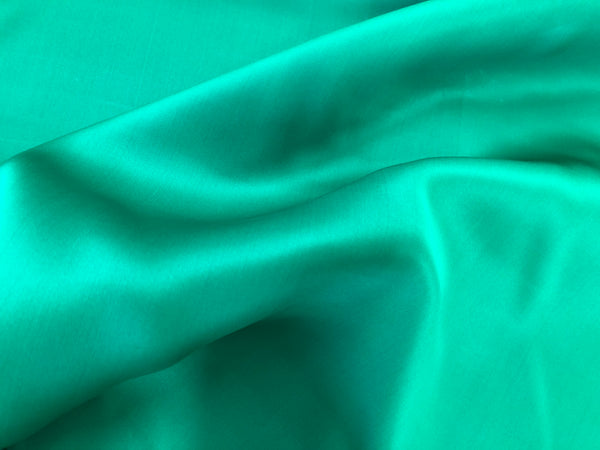 Heavy Satin Organza, Emerald