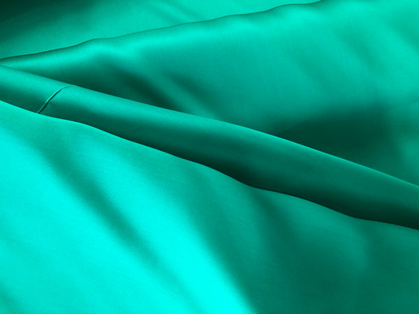 Heavy Satin Organza, Emerald