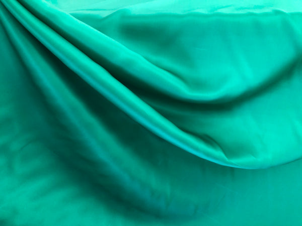 Heavy Satin Organza, Emerald
