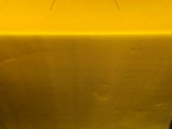 Stiff Yellow, Basket Weave Silk Mesh