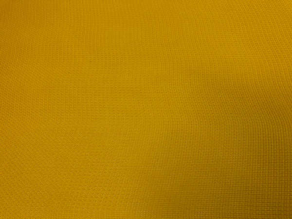 Stiff Yellow, Basket Weave Silk Mesh