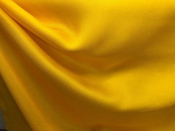 Stiff Yellow, Basket Weave Silk Mesh