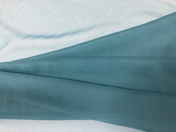 Silk Georgette, Teal