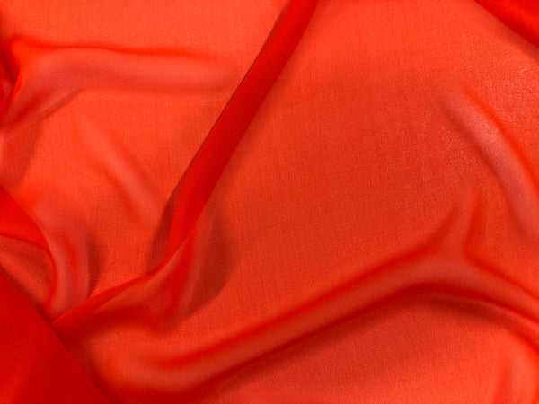Silk Georgette, Blood Orange