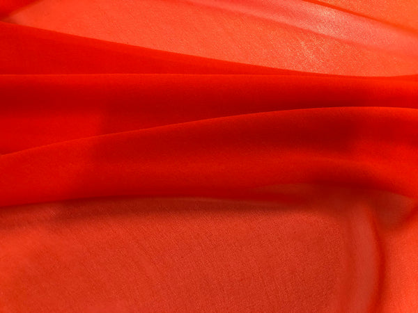 Silk Georgette, Blood Orange