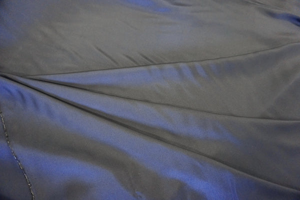 Navy Silk Twill