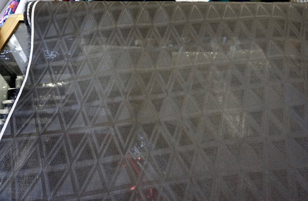 Black Bermuda Silk Jacquard