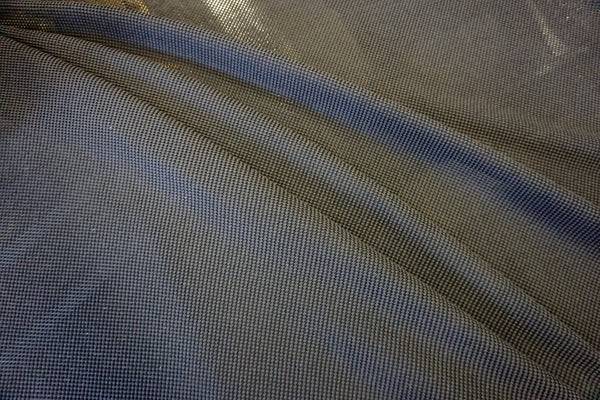 Textured Mesh Leno Weave, Charcoal Black