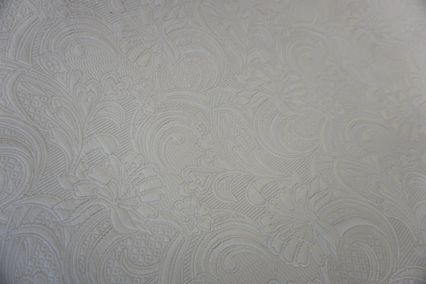 Silk Blend Jacquard Suiting, White