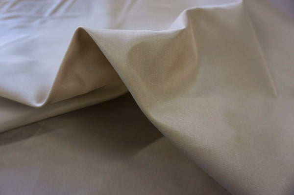 Twill Mikado Pure Silk, Light Taupe