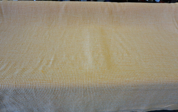 LAST PIECE: 1.55 MT  Orange Sorbet Cotton Blend Tweed