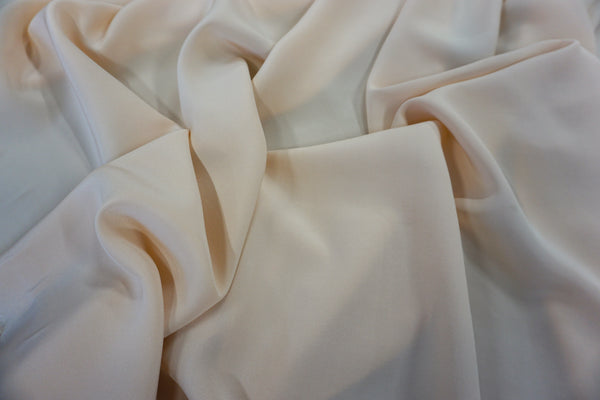 Crepe de Chine, Roberto Cavalli Collection, Pale Apricot