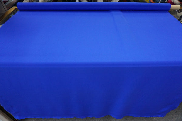 Crepe de Chine, Roberto Cavalli Collection, Royal Blue