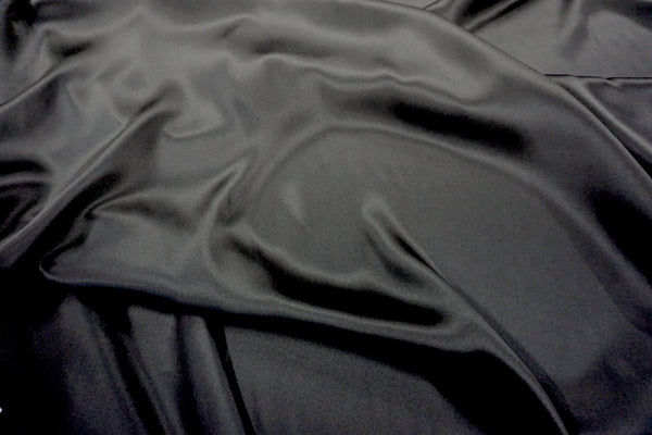 Black Silk Satin, Roberto Cavalli Collection