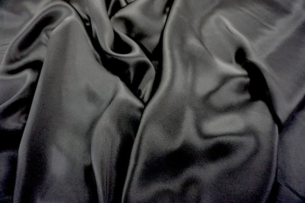 Black Silk Satin, Roberto Cavalli Collection