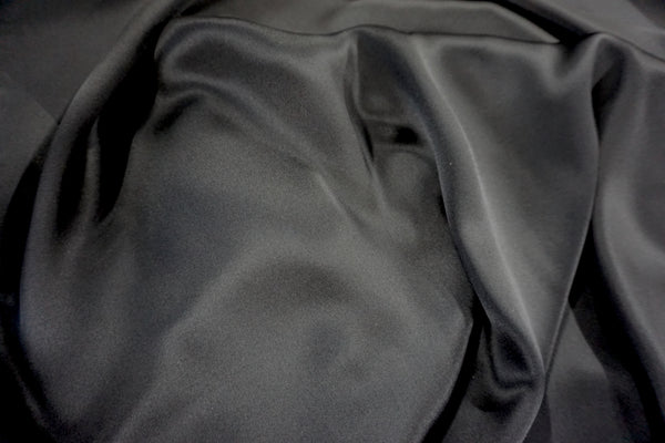 Black Silk Satin, Roberto Cavalli Collection