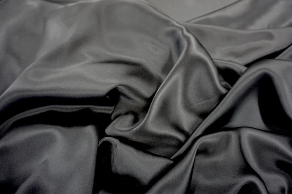 Black Silk Satin, Roberto Cavalli Collection
