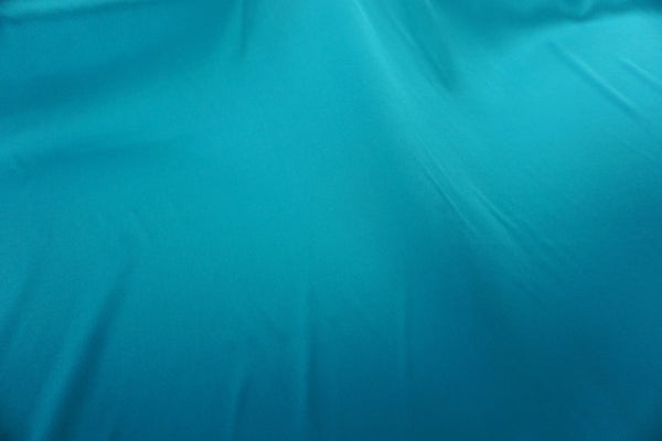 Teal Green Silk Satin