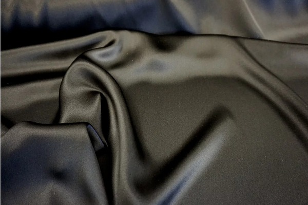 Silk Satin, Black