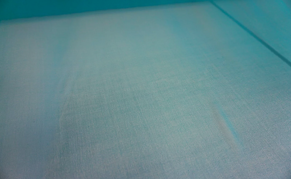 Teal Silk Georgette