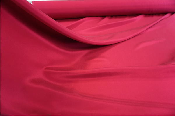 Stretch Silk Faille, Magenta