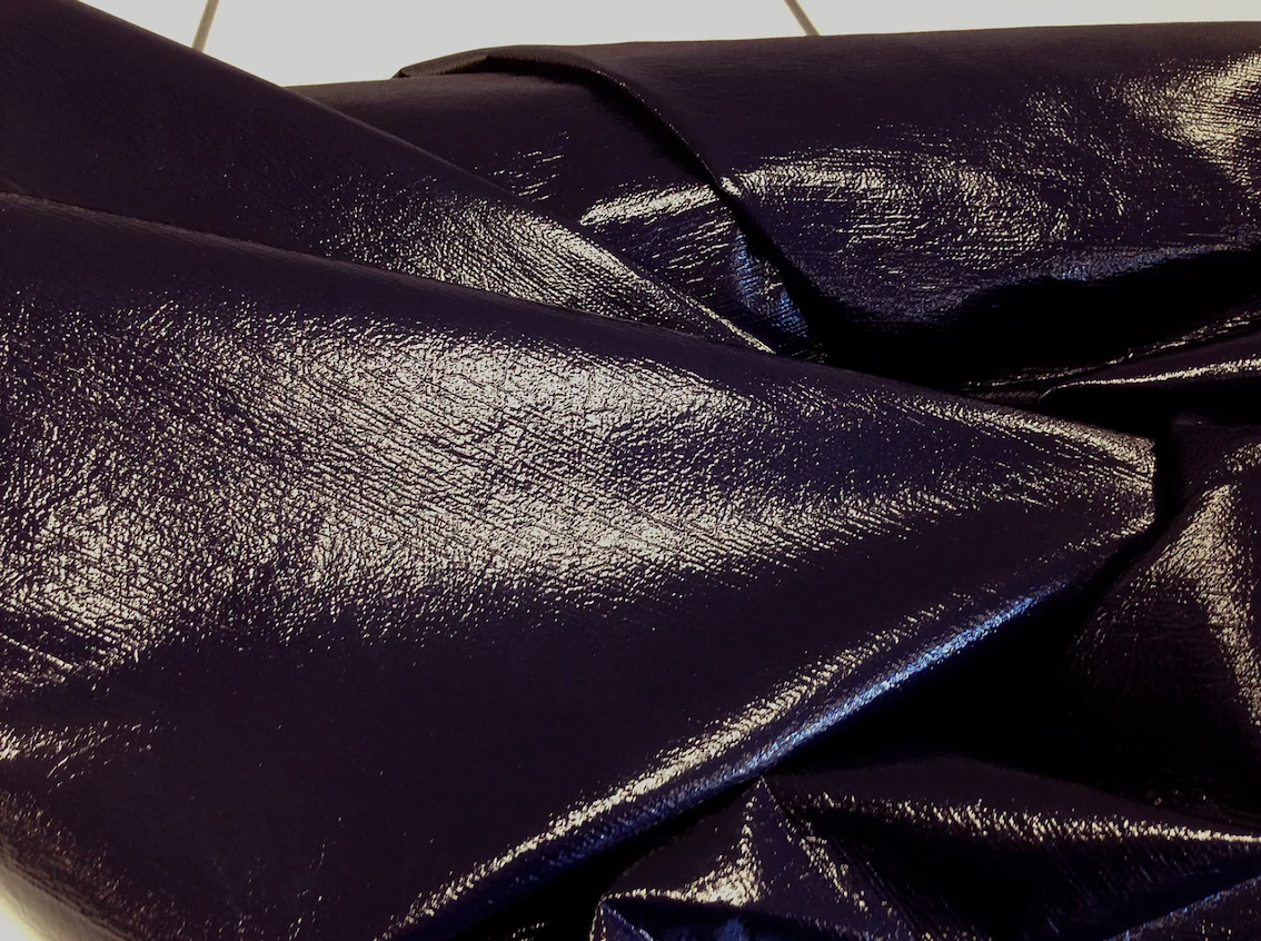 What is new arrivals leather look fabric
