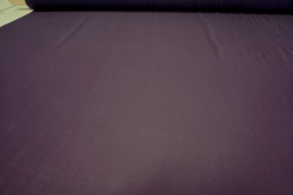 LAST PIECE: 0.95 MT  Double Silk Georgette, Deepest Plum