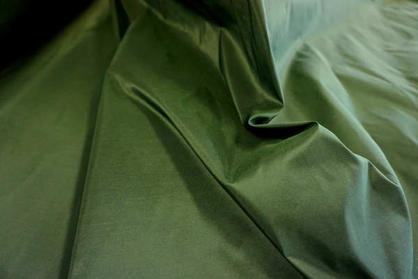 Forrest Green Heavy Silk Taffeta