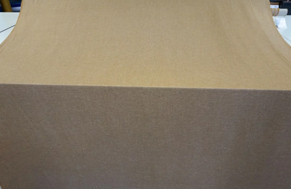 Cotton Linen Tan Chambray