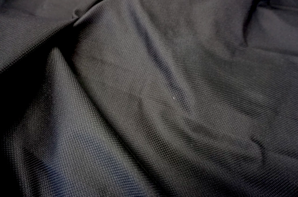 Italian Soft Silk Pique, Black