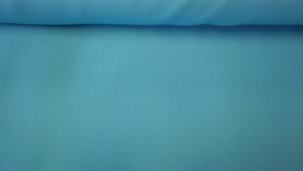 Crepe de Chine Turquoise Blue
