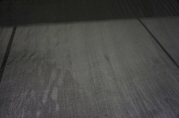 Black Silk Satin Chiffon