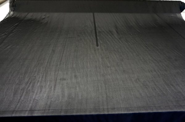 Black Silk Satin Chiffon