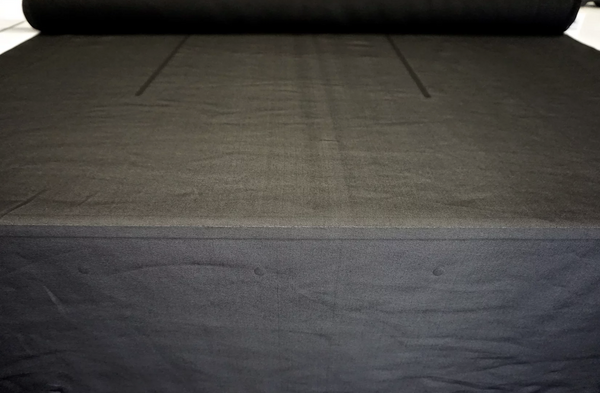 Italian Silk Mesh Organza Black